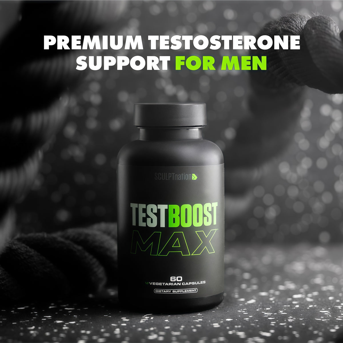 MUSCLE BUILDING  TEST BOOST MAX